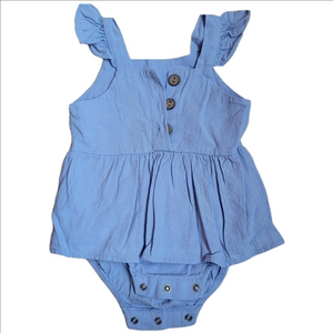 Boho onesie dress 6m
